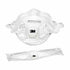 3M™ VFlex™ Mascarilla para partículas, FFP2, con válvula, 9162E