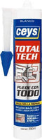 Sellador Universal Transparente CEYS Total Tech 290 ml — Pega,