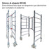 Andamio Faraone RAPIDO SUPER 180 | EN 1004