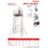 Andamio Faraone RAPIDO SUPER 180 | EN 1004
