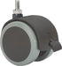 Ruedas Alex SERIE DK-DK Negro con freno