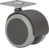 Ruedas Alex SERIE DK-DK Negro con freno