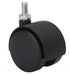 Ruedas Alex SERIE DK-DK Negro con freno