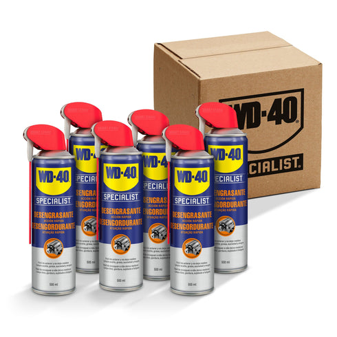Pack de 6 unidades Desengrasante WD 40 Specialist