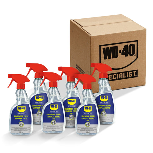 Pack de 6 unidades Limpiador Total WD 40 Bike