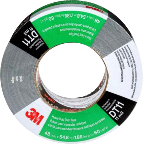 3M Cinta americana extrafuerte  DT11 55MX48MM NGR