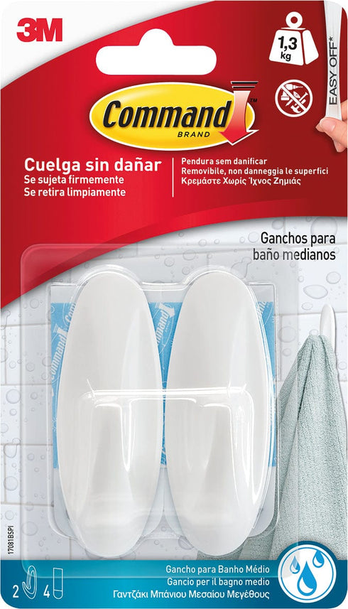 Gancho Command 17081B de 3M