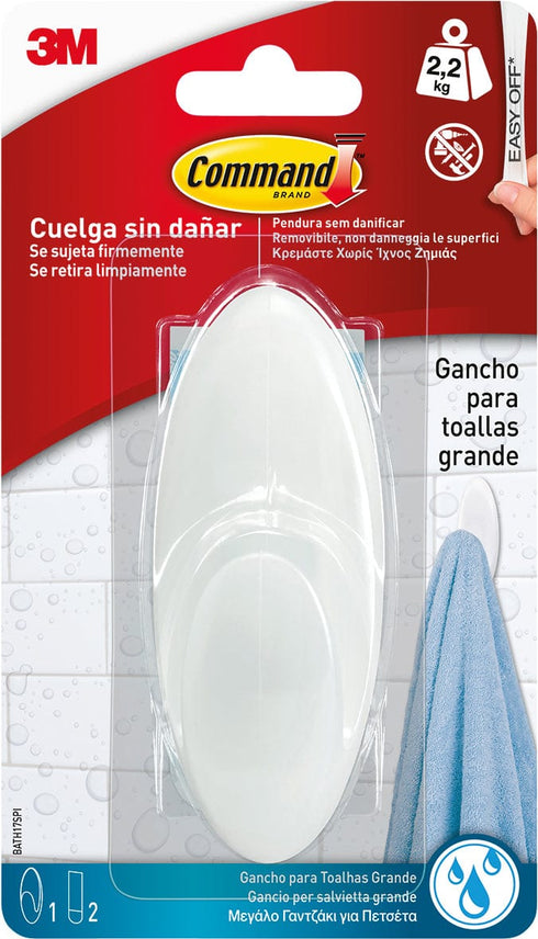 Gancho Command BATH17 de 3M