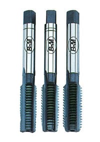 Juego de 3 Piezas de Machos HSS de BlueMaster