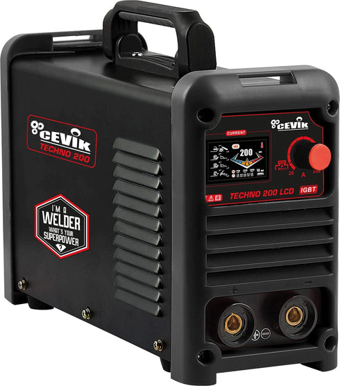 Equipo de Soldadura Inverter Cevik TECHNO200LCD