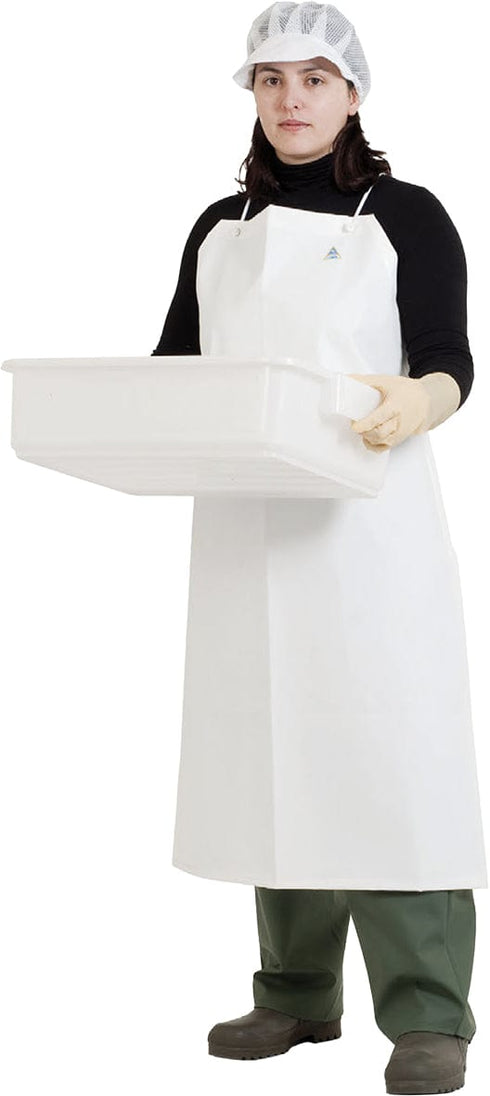 Delantal Choiva PVC AL925 Blanco 105X70CM