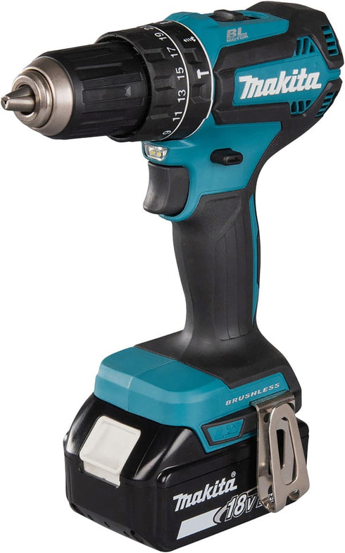 Makita DHP485RTJ 18V LXT (Motor Brushless, 2x 5,0Ah)