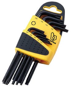 Juego de Llaves Acodadas Torx Extra de Bianditz