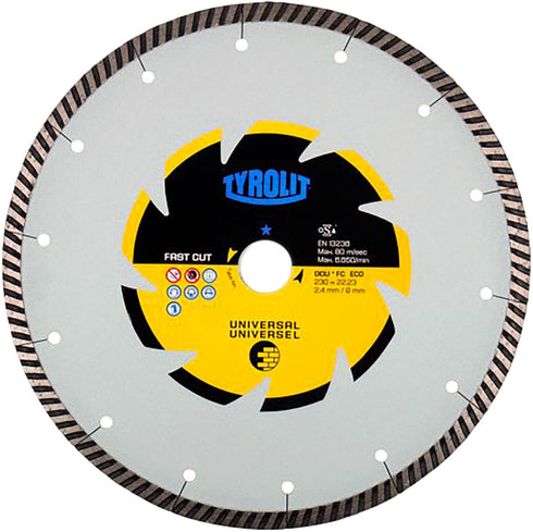 Disco de Corte Tyrolit BASIC 2in1 | Acero e Inox