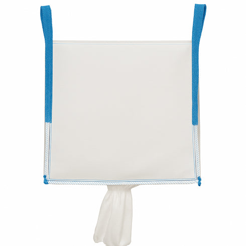 TECNOPACKING Saco Big Bag con boca descarga 90x90x90 1000kg blanco