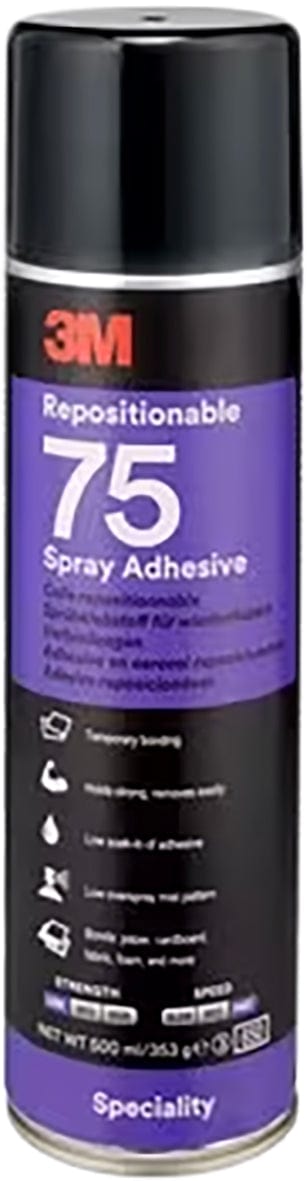 Pack de 12 unidades / 500ml Adhesivo Reposicionable S75
