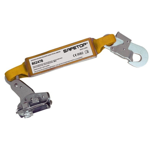 SAFETOP ALTOCHUT Safetop con absorbedor y mosquetón para cuerda de 14 a 16mm 80247BJ