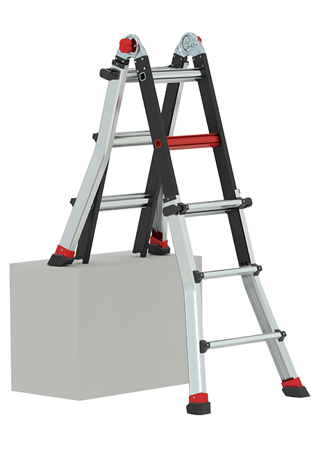 Altrex escalera telescopica de aluminio Varitrex Tele PRO+ 4x3