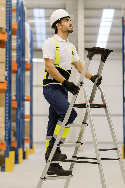 Altrex Double Decker escalera de aluminio plegable