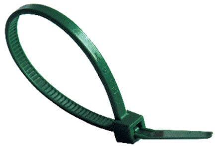 Bridas de nylon verde 4,8X290 bolsa de 100