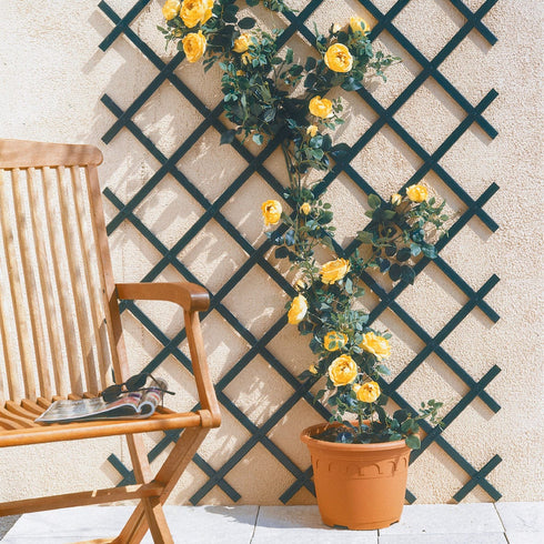 Celosía Extensible PVC Trelliflex 170206 1x2m Verde para Jardín | Catral