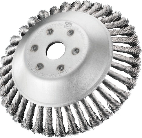 Cepillo Cónico Acero Desbrozadora SIT Extreme Ø200mm, Uso Profesional