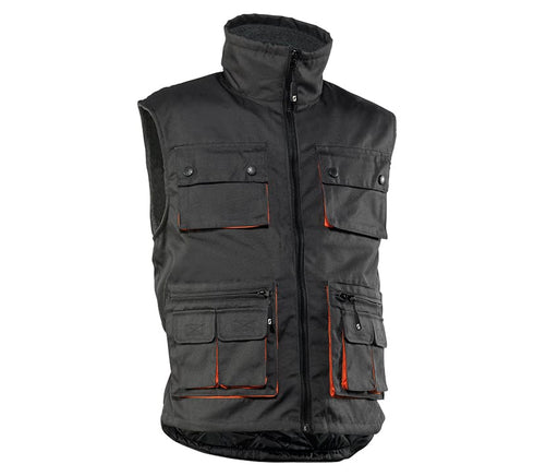 Chaleco de trabajo Juba 837NEGRO multibolsillos | Juba · M, L, XL, XXL, 3XL