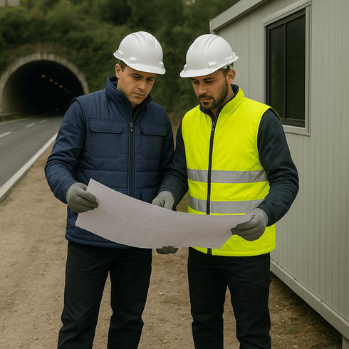 Chaleco Alta Visibilidad Issaline - Reversible, Reflectante