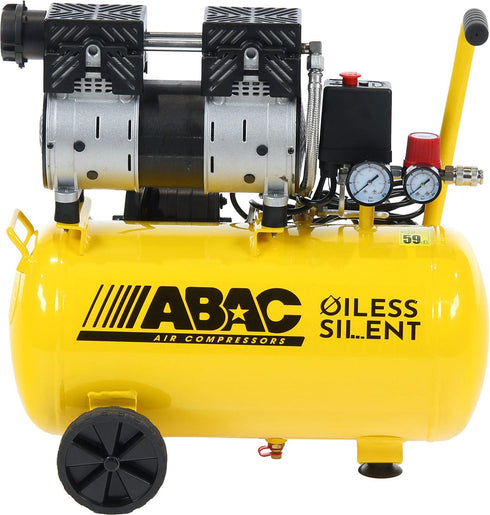 Compresor Silencioso Abac Pole Position  O20P 1HP 024L