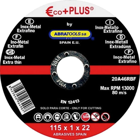 DISCO INOX E+P 20A46RBF 115X1,0X22
