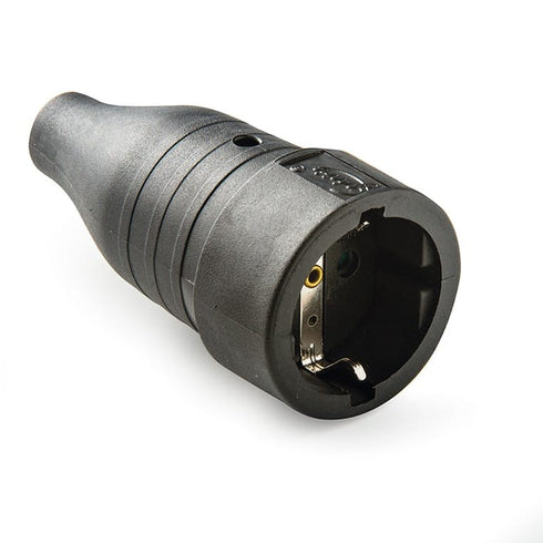 Pack de 20 unidades / Negro Base goma 16A IP44 Famatel 257