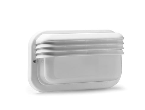 Blanco / 16x25x11cm Aplique exterior IP44 Famatel 4414G
