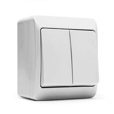 12 Doble interruptor estanco 10A IP54