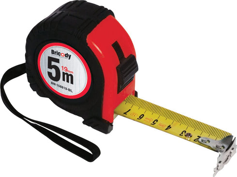 25mm x 5m / Pack de 12 unidades Flexometro de Goma Codiven GM