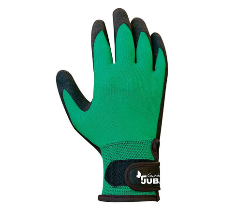 Guante de protección Juba H5140V GARDEN costuras nylon recub · 7, Verde - negro, 12 unidades, 8, 9, 10