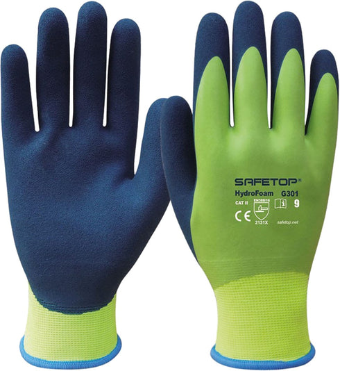 7 / 12 / EN 388 Guantes de Látex Safetop Hydrofoam (12 pares)