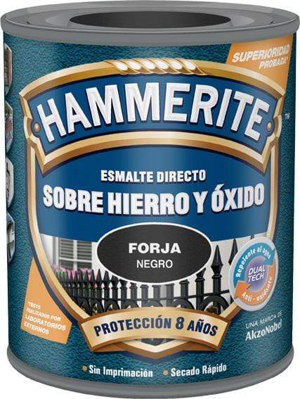 Gris / 6 Hammerite metalico forja 750ML