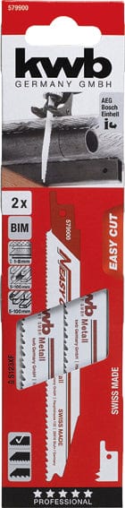 Pack de 2 unidades / 130mm Hoja de Sierra KWB para TC/AP 650E