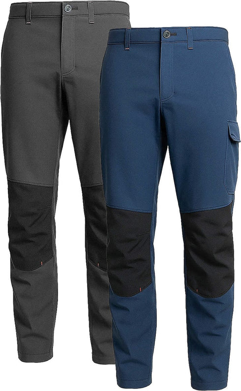 S / Gris Pantalón Juba Kinetic FX155 Stretch Multibolsillos | Tejido Resistente 245 g/m²