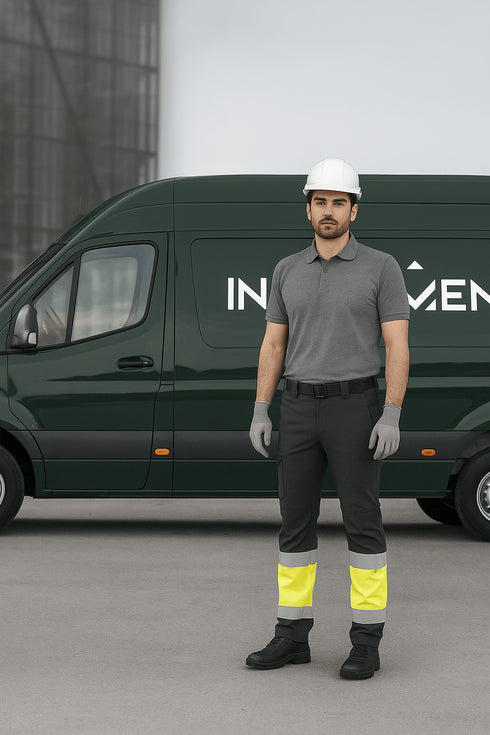 Pantalon HV984B Juba  Alta Visibilidad Snow