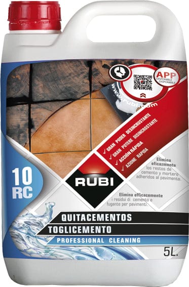 Limpiador quitacementos RUBI RC-10 5L
