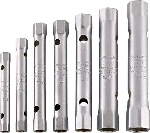 06X07 MM Llave tubo 10750N de acero cromado Stahlwille