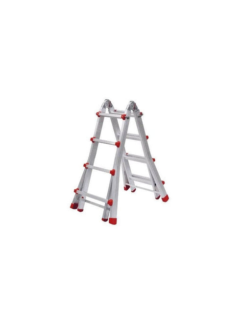Marca Escalera Telescopica de Aluminio M75 4 tramos de 4 peldaños  3.83m