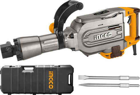 Martillo Demoledor Ingco 1700W | 50J HEX 30mm | Con Trolley