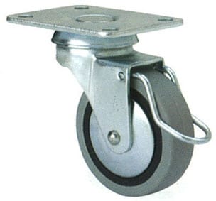 Placa superior con freno a rueda / 60mm / 1 unidad Pack de ruedas Alex serie B para muebles auxiliares · Agujero pasante sin freno, 30mm, 70 unidades, 40mm, 40 unidades, 50mm, 20 unidades, 60mm, Agujero pasante con freno a rueda, 1 unidad, Placa superior sin freno, 50 unidades, 30 unidades, 15 unidades, 12 unidades, Placa superior con freno a rueda y placa, 24 unidades, 10 unidades, Placa superior con freno a rueda