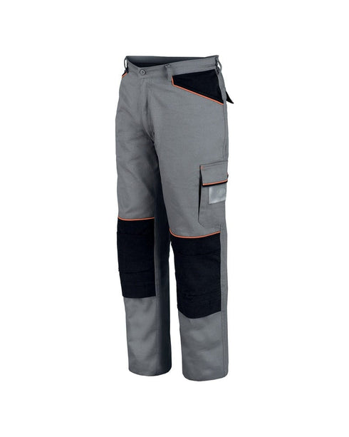 S / Gris - negro Pantalón Issaline Shot 8930 | 100% Algodón 250 g/m² · Azul - negro, S, M, L, XL, XXL, Beige - marrón, Gris - negro