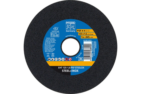 Disco corte PFERD PSF STEELOX acero