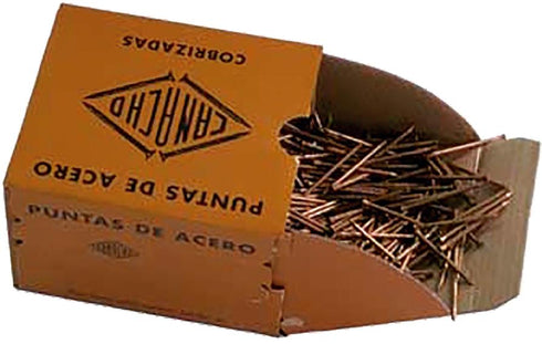 1.5x20mm Puntas de acero cobreado