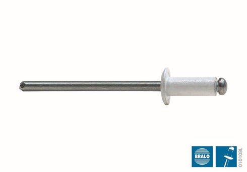 Remache Aluminio Bralo Ø2,5mm