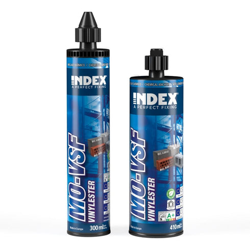 Resina Vinylester INDEX MO-VSF — Fijación Química de Máximas Prestaciones sin Estireno